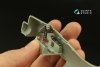 Quinta Studio QD48392 F8F-1 Bearcat 3D-Printed & coloured Interior on decal paper (Academy) 1/48